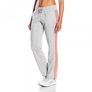 adidas ESS 3S OH Pant - Pantalón para mujer, talla 2XSL, color gris / rojo