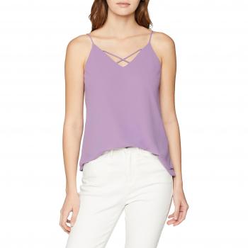 PIECES Pckaysa Slip Top Noos, Camiseta sin Mangas para Mujer, Morado