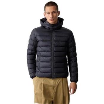 Colmar Men's Black Down Jacket Size 54 with Detachable Hood