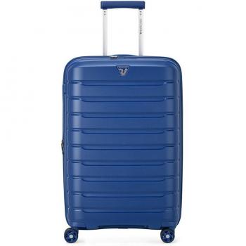 Maleta Mediana Azul Roncato Butterfly Blu Notte