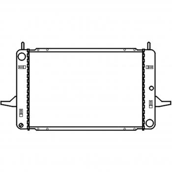 Radiador de Refrigeración del Motor HELLA 8MK 376 714-121