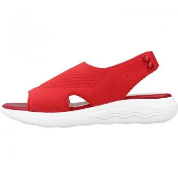 Sandalias de Mujer Geox Spherica Ec5 D Rojo, tipo: sandalia plana, características: color rojo, modelo Spherica EC5 D