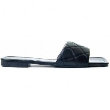 Sandalia Plana Para Mujer Montevita Palanti 82850 Negro
