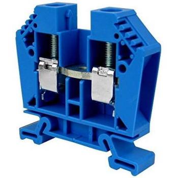 Weidmüller 1020280000 WDU 6 BL Bornes de Paso, 1 Piso, 6mm², Caja de 100