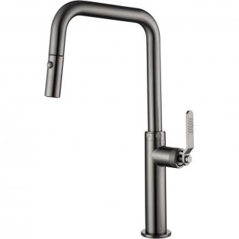 Grifo de cocina monomando con caño extraíble Niza GCE027