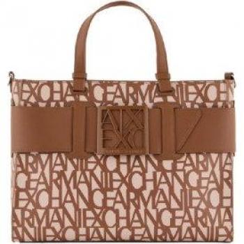 Bolso Tote Armani Exchange Modelo 942689 Color Marrón