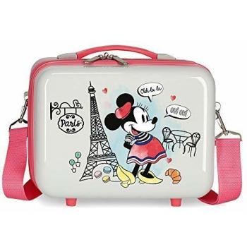 Disney Minnie Around the World Nececer Adaptable Multicolor 29x21x15 cms ABS