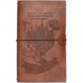 Cuaderno de Viaje Harry Potter Mapa