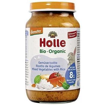 Holle Potito Verduras con Arroz +8M 220g