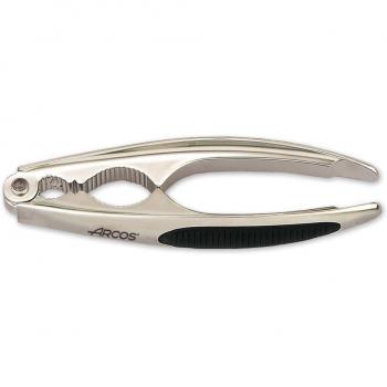 Utensilio Cascanueces Arcos Forza, Fabricado en Aleación de Zinc, 160 mm, Color Plata