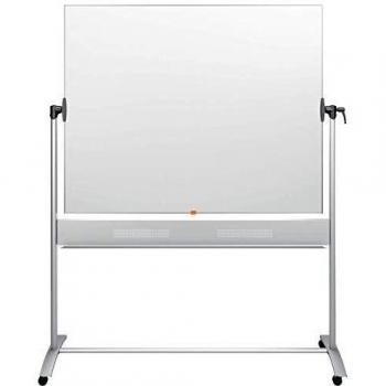 Nobo Classic Pizarra lacada móvil abatible magnética,1500x1200m, Blanco, 1901031