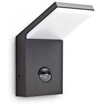 Aplique moderno de exterior LED 1 luz Antracita IP54 17cm Ideal Lux Style