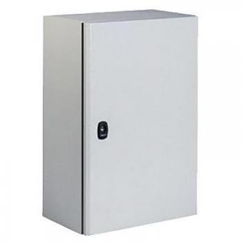 Caja de pared Schneider Electric Spacial S3D de acero gris, dimensiones 1200 x 800 x 300 mm, clasificación IP66, IK10, RAL7035