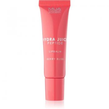 MUA Makeup Academy Hydra-Juice Peptide Moisturizing Lip Balm for Shine - Berry Bliss (Strawberry) 10 ml