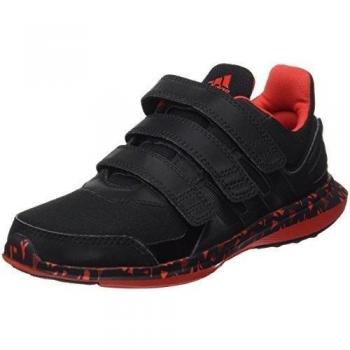 Adidas Hyperfast 2.0 CF K - Zapatillas de running, Unisex infantil, Negro / Rojo, 29