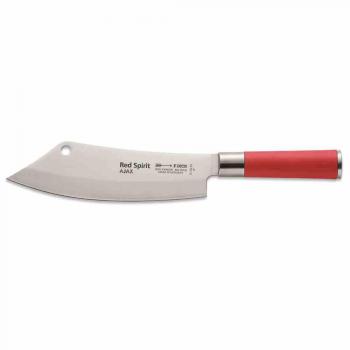 Cuchillo de Cocina AJAX Red Spirit 20 cm, Acero Inoxidable X55CrMo14, Dureza 56 HRC