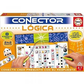 Educa - Conector Lógica Juego Educativo para Niños, Multicolor