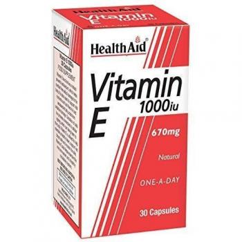 HealthAid Vitamin E 1000iu - 30 Capsules