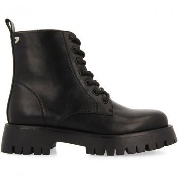 Botines de mujer estilo militar con cordones
