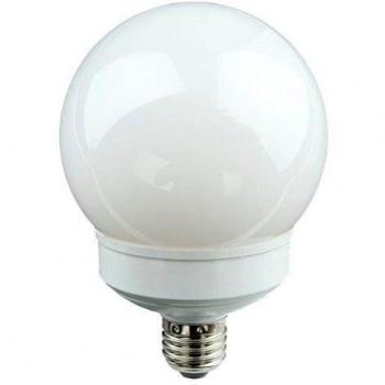 Esfera LED 100mm E27 blanca, 19 LEDs cálidos