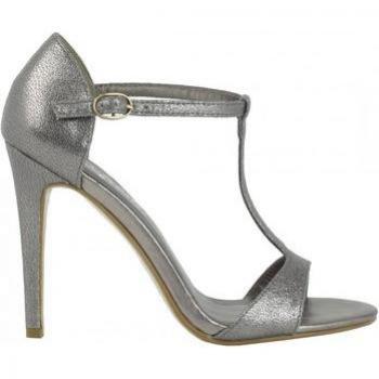Sandalias de Mujer Refresh 61948 Metalizado Plomo