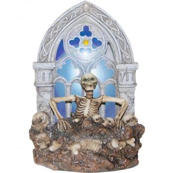 Luz tumba Esqueleto con LED