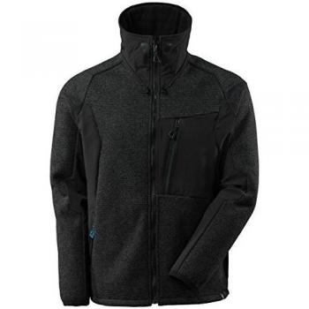 Chaqueta de punto con cremallera MASCOT Advanced 17105 - Triple capa - Negra - 2XL