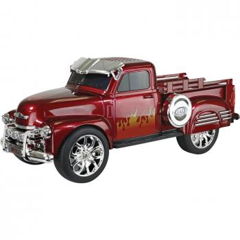 QFX BT-1953RED Chevy On the Go Light and Sound Bluetooth Speaker (Red)