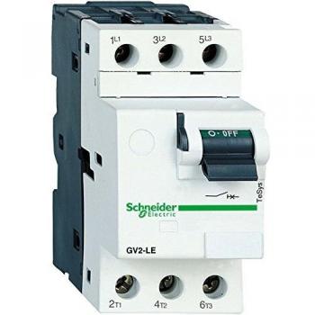 Schneider Electric GV2LE10 Tesys GV2 Disyuntor Magnético 6,3 A Conexión por Tornillo