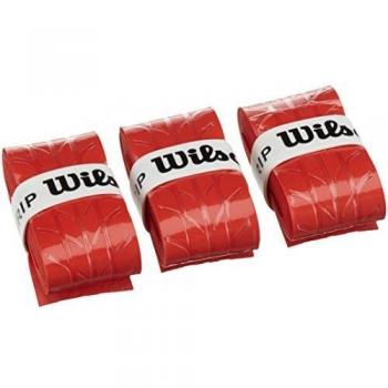 Wilson Profile 3 Pack, Overgrip Para Raqueta Unisex Adulto, Rosso