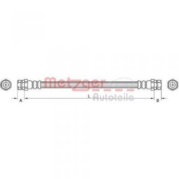 Metzger 4110883 Tubo flexible de frenos