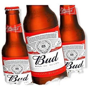 Budweiser - Cerveza, Pack 24 botellas x 25 cl - 4,8% Volumen de Alcohol