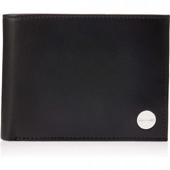Calvin Klein - Pop-work 5cc Coin, Carteras Hombre, Negro