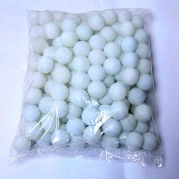 Coface 150Pcs Scrub Mesa de ping pong pelota de ping pong blancas Bolas de la lotería