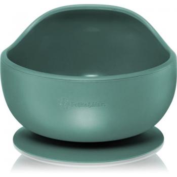 Petite&Mars Take&Match Suction Cup Silicone Bowl Misty Green 6m+ 360ml