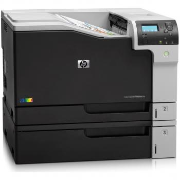 Impresora láser color HP LaserJet Enterprise M750dn - Impresión a color, velocidad de impresión de hasta 30 ppm, resolución de hasta 1200 x 1200 dpi, capacidad de papel de hasta 650 hojas (con