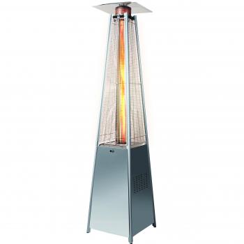ESTUFA ORBEGOZO PHE80 PIRAMIDE EXT. INOX BUT.