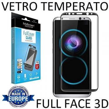 Protector de Pantalla de Vidrio Templado 3D para Samsung Galaxy S8 - Negro