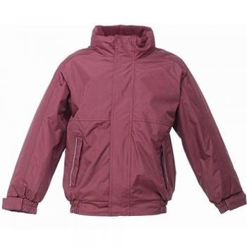 Regatta Kids Dover - Chaqueta de 34 pulgadas - borgoña