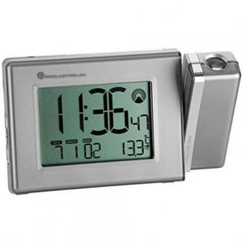 TFA 98.1085, 180 x 52 x 105 mm, 2X 1.5V AA, Plata - Despertador