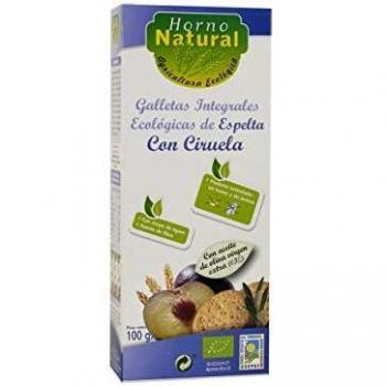 Galletas de Espelta con Ciruela Orgánicas de Horno Natural