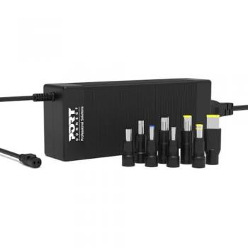 Fuente de Alimentación Universal Port Designs 250W para Portátiles y Gaming - Negro