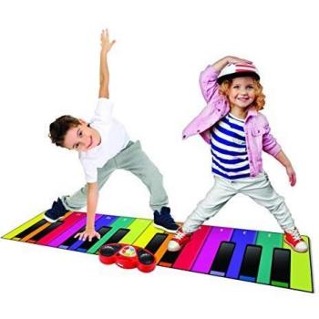 Piano Gigante Desplegable de Colores Arcoíris para Niños