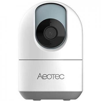Cámara de Seguridad WiFi 360° Full HD 1080p Aeotec SmartThings con Detección de Movimiento y Audio Bidireccional