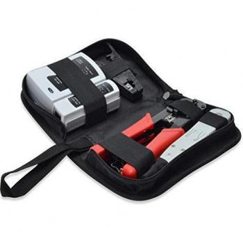 Conjunto de herramientas de red DigiTus LAN - Probador de red - Fuerzas armadas engargadas - Herramienta de corte y pelado - Herramienta de planta LSA