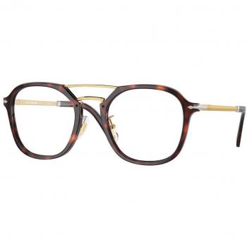 Persol PO3352S 24/GG Men's Eyeglasses Tortoiseshell Size 55 - Frame Only with Blue Light Block Available