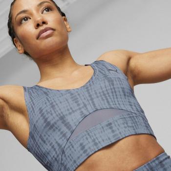 Puma Studio Aop Crop Top para Mujer en Color Filtered Ash