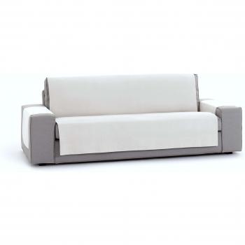 Eysa Levante Funda de sofá, Algodón, Blanco, 4 PLAZAS