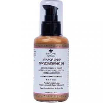 Aceite Oro Reluciente para Cabello y Cuerpo - Nature Spell