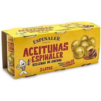 Aceitunas Espinaler Pack de 3-50gr.